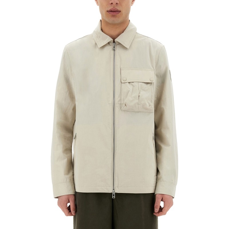 ZIPPERED SHIRT JACKET