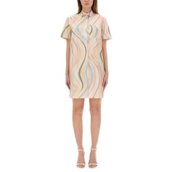 "FADED SWIRL" DRESS