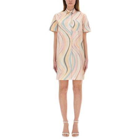 "FADED SWIRL" DRESS