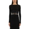 CROP TOP WITH EYELETS