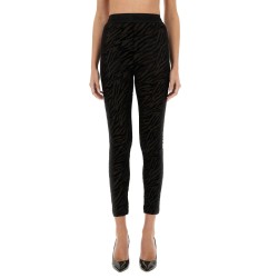 ZEBRA DEVORÉ LEGGINGS