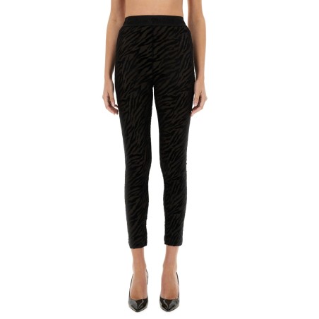 ZEBRA DEVORÉ LEGGINGS