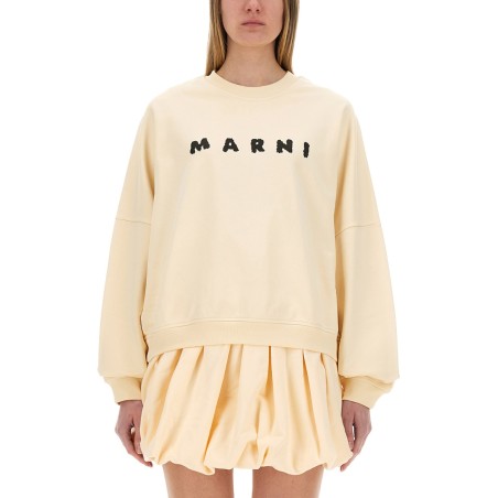 COTTON SWEATSHIRT WITH PRINT