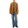 LEATHER OPENING BLAZER