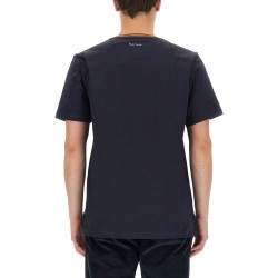STRIPES LOGO COLLAR T-SHIRT