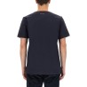 STRIPES LOGO COLLAR T-SHIRT
