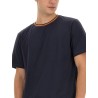 STRIPES LOGO COLLAR T-SHIRT