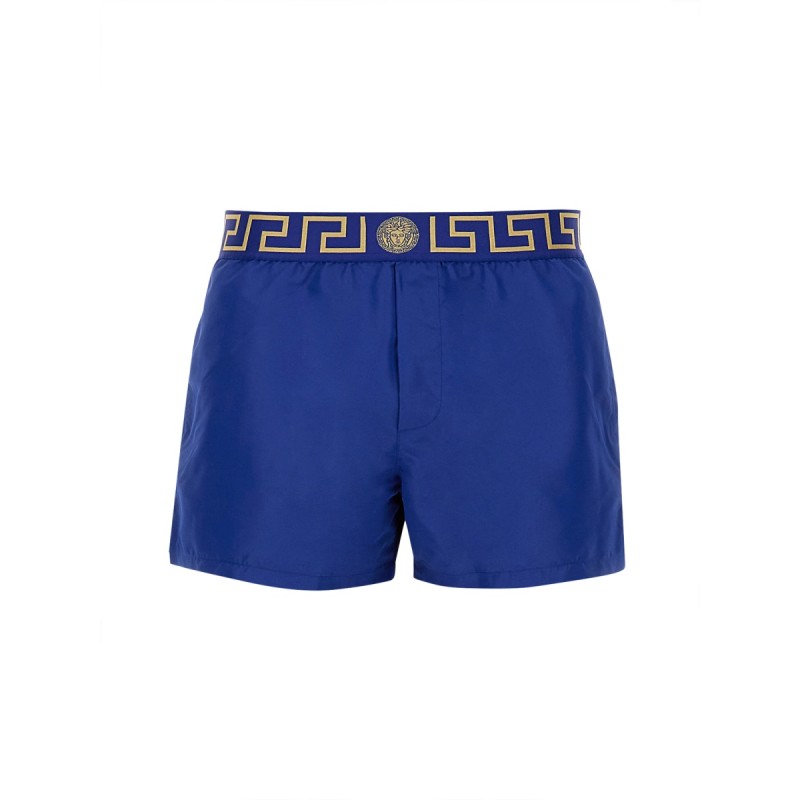 SEA SHORTS WITH GREEK BORDER