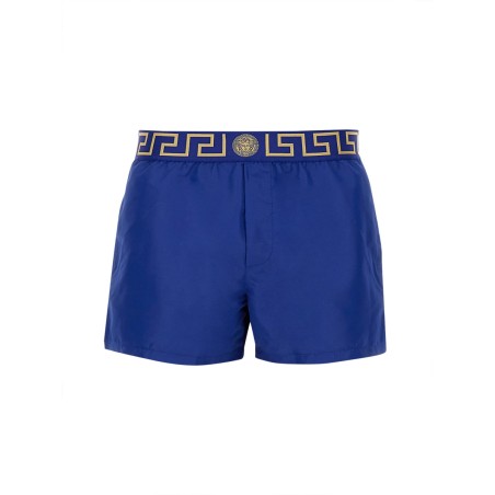 SEA SHORTS WITH GREEK BORDER