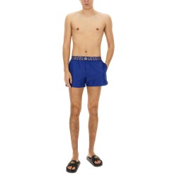 SEA SHORTS WITH GREEK BORDER