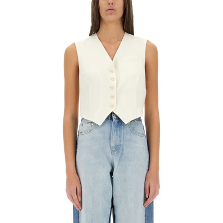 WOOL TAILORING SHORT VEST