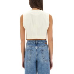 WOOL TAILORING SHORT VEST