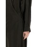 "STRAIGHT COLLAR TWISTED" DRESS