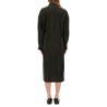"STRAIGHT COLLAR TWISTED" DRESS