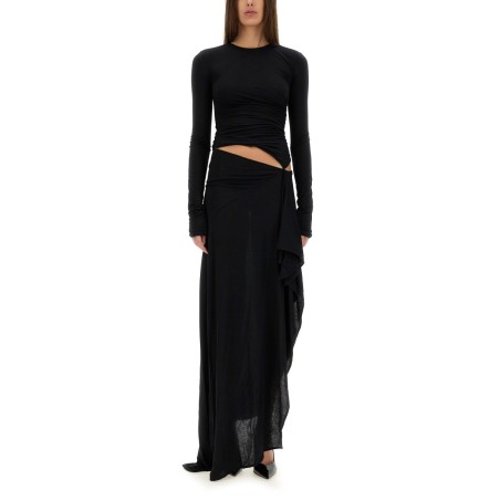 DRAPED DRESS