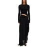 DRAPED DRESS