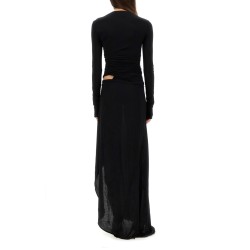 DRAPED DRESS