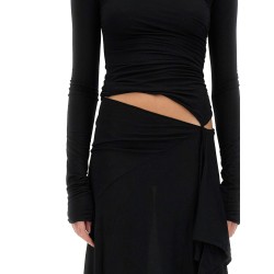 DRAPED DRESS