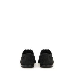 WOVEN FABRIC "DERBY" SHOE