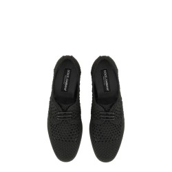 WOVEN FABRIC "DERBY" SHOE