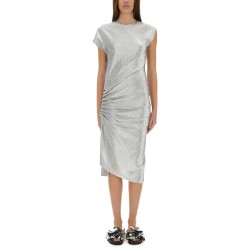 DRESS WITH DRAPE