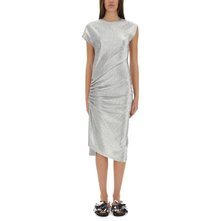 DRESS WITH DRAPE