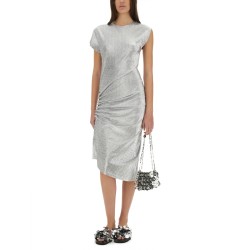 DRESS WITH DRAPE