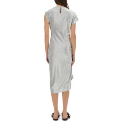 DRESS WITH DRAPE