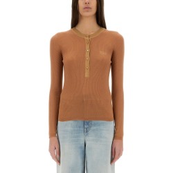 MERINO WOOL FINE KNIT "HENLEY" SHIRT