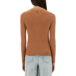 MERINO WOOL FINE KNIT "HENLEY" SHIRT