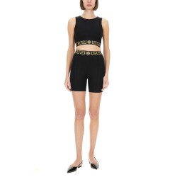 BERMUDA SHORTS WITH GREEK BORDER