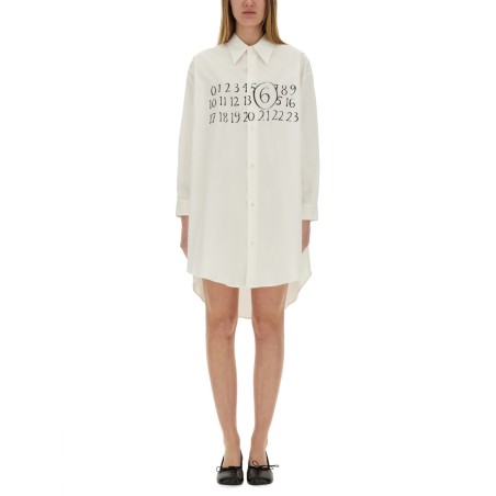 CHEMISIER DRESS WITH PRINT