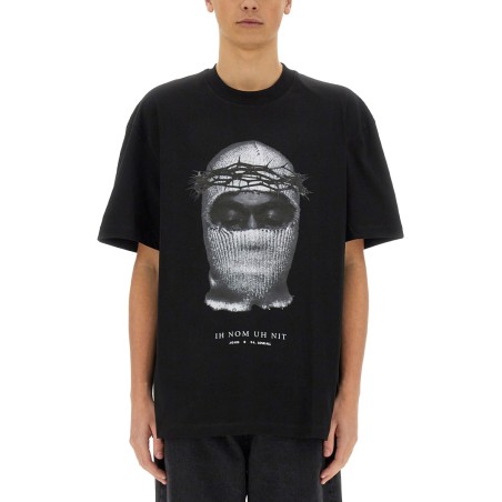 CROWN MASK PRINT T-SHIRT