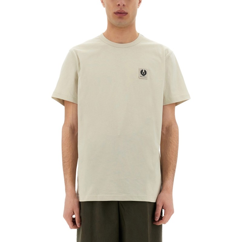 T-SHIRT WITH LOGO PATCH