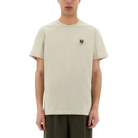 T-SHIRT WITH LOGO PATCH