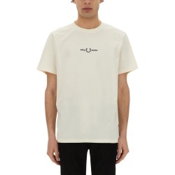 T-SHIRT WITH LOGO EMBROIDERY