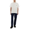 T-SHIRT WITH POCKET AND HEART PATCH