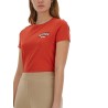 EMBROIDERED T-SHIRT "VERDY MARKET"