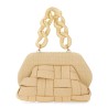 "TIA WEAVED STRAW" BAG