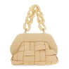 "TIA WEAVED STRAW" BAG