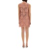 "A LINE" FLORAL LACE DRESS