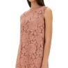 "A LINE" FLORAL LACE DRESS
