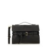 NAPPA LEATHER "TIE ME" CLUTCH