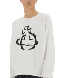 "STENCIL ORB RAGLAN" SWEATSHIRT