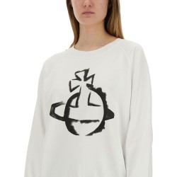 "STENCIL ORB RAGLAN" SWEATSHIRT