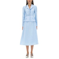 TAFFETA MIDI DRESS