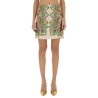 SILK MINI SKIRT