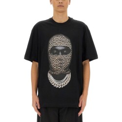 LEOPARD MASK PRINT T-SHIRT