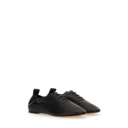 LACE-UP SLIPPER