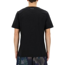 STRIPES LOGO COLLAR T-SHIRT